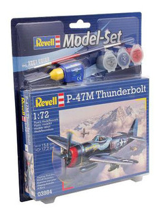 Набор истребитель-бомбардировщик рипаблик p-47 «тандерболт» Revell