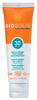 Солнцезащитное средство Biosolis Молочко для лица и тела SPF 30 50 мл