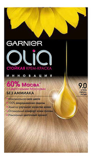 Краска для волос Garnier Olia "Очень светло-русый" тон 9.0