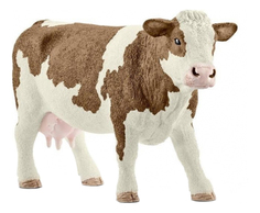 Фигурка Симментальская корова Schleich Farm World 13801