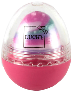 Детский бальзам для губ Lucky яйцо Малиновый щербет 10 гр