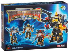 Конструктор пластиковый Dragon Toys Страйп трансформер-робот Г36996