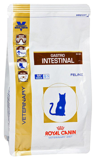 Сухой корм для кошек ROYAL CANIN Gastro Intestinal, при острых расстройствах ЖКТ, 0,4кг