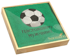 Банное полотенце, полотенце универсальное Santalino зеленый