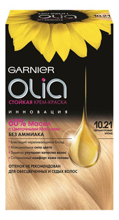 Краска для волос Garnier Olia "Перламутровый блонд" тон 10.21