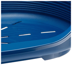 Лежак для животных Ferplast SIESTA DELUXE 6 пластиковый Синий