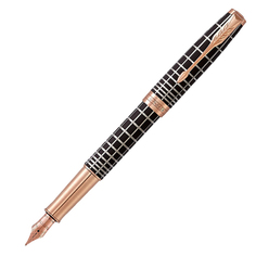 Ручка перьевая Parker Sonnet Premium Masculine - Brown PGT, F