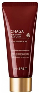 Крем антивозрастной The Saem Chaga Anti-wrinkle Neck Cream для области шеи 100 мл