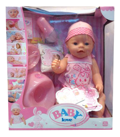 Пупс Shantou Gepai Baby Love с аксессуарами