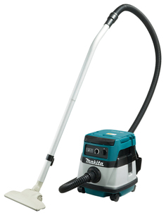Пылесос строительный Makita DVC860LZ Серебристый, синий
