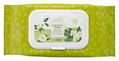 Салфетки очищающие The Saem Healing Tea Garden Green Tea с экстрактом зеленого чая 60 шт