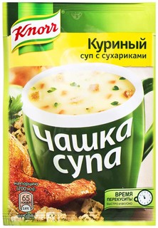 Суп Knorr чашка куриный с сухариками сухая смесь 16 г