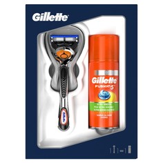 Подарочный набор Gillette Fusion5 ProGlide Бритва + 1 кассета + Гель для бритья 75 мл