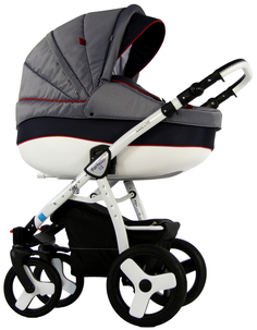 Коляска модульная 3 в 1 Farfello Care-Line CL13 темно-синий, Клетка