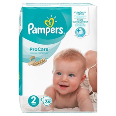 Подгузники Pampers ProCare Mini 3-6 кг 36 шт.