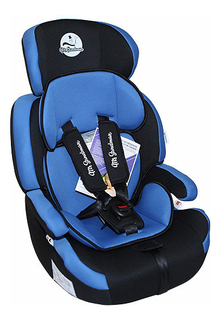 Автокресло Mr Sandman Good Luck Isofix группа 1/2/3, Черный, Синий