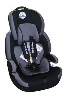 Автокресло Mr Sandman Voyager Isofix группа 1/2/3, Черный, Серый