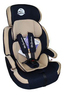 Автокресло Mr Sandman Good Luck Isofix группа 1/2/3, Синий, Бежевый