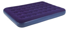 Надувная кровать Relax Flocked air bed DOUBLE синий