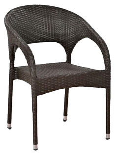 Кресло Afina Y90C-W2390 Brown из искусственного ротанга