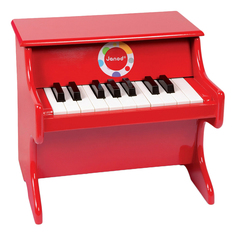 Музыкальный инструмент Janod Пианино Confetti красное
