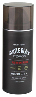 Флюид для лица Etude House Gentle Black All In One Fluid 100 мл