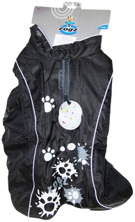 Попона для собак Rogz размер L унисекс, черный, белый, длина спины 48 см