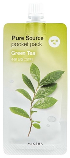 Маска для лица Missha Pure Source Pocket Pack - Green Tea 10 мл