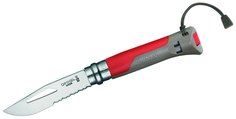 Туристический нож Opinel 001714 №8 Specialist Outdoor Land Red