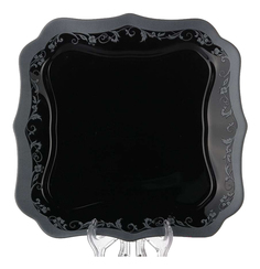 Тарелка Luminarc Authentic Silver Black 25,5 см
