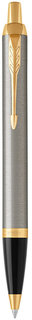 Parker IM Core - Brushed Metal GT, шариковая ручка, M