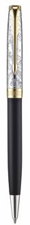 Parker Sonnet - Matte Black GT, шариковая ручка, M