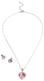 Комплект украшений бижутерия Bradex Пинко