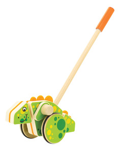 Каталка детская Игрушки из дерева "Динозавр"