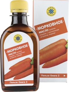 Масло льняное пищевое нерафинированное Компас здоровья морковное 200 мл