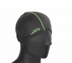 Шапочка для плавания Larsen 3059 черная-лайм