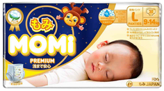 Подгузники-трусики Momi Premium Night L( 9-14 Кг), 30 шт.