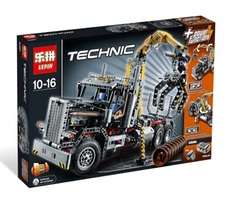 Конструктор пластиковый LEPIN Грузовой лесопогрузчик 20059