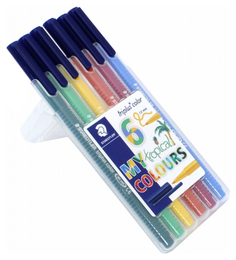 Набор фломастеров Staedtl Triplus Color My Tropical Colours 323 серия 6 цветов Staedtler