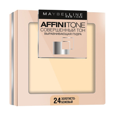 Пудра Maybelline New York Affinitone 24 золотисто-бежевый