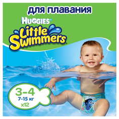 Подгузники-трусики для плавания Huggies Little Swimmers р. 3-4, 12 шт.