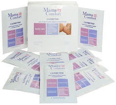 Салфетки для подготовки груди к кормлению Mama Comfort Наша мама однослойные 20 шт.