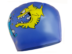 Шапочка для плавания Larsen Рыбка CP51 CP212B синяя