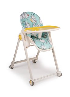 Стульчик для кормления Happy Baby BERNY Basic Blue