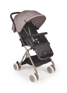 Прогулочная коляска Happy Baby MIA Light gray