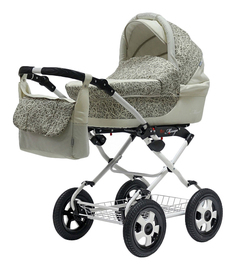 Коляска 3 в 1 BartPlast 3 в 1 Mirage PCOF бежевая