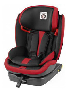 Автокресло Peg-Perego Viaggio Via группа 1/2/3, Черный, Красный