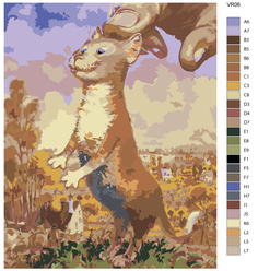 Картина по номерам, 40 x 50, VR06