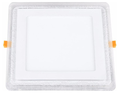 Встраиваемый светильник Elektrostandard DLS024 18W 4200K подсветка Blue