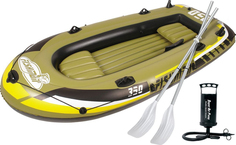 Лодка рыболовная Jilong Fishman 350 Set хаки
